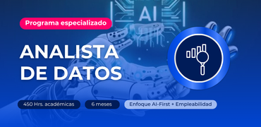 Programa de Especialización Analista de Datos con IA
